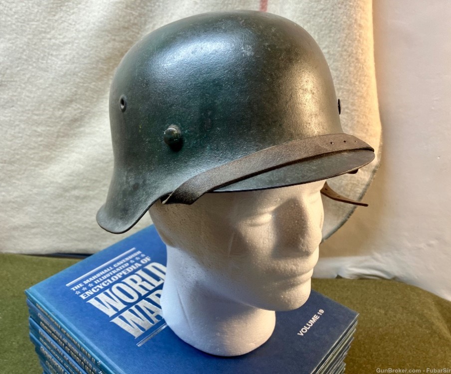 WWII German Heer helmet *ORIGINAL, AUTHENTICATED*-img-0