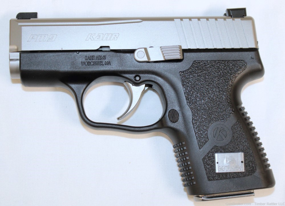 Kahr Arms PM9 9mm 3.1" 6rd Pistol Tritium Night Sights USA-img-3
