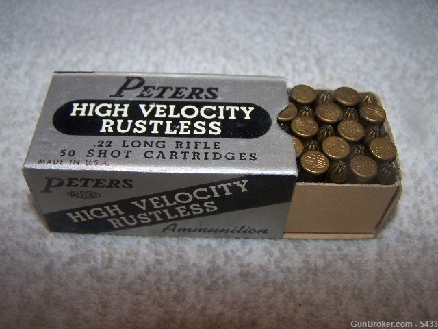 Peters High Velocity Rustless 22 LR SHOT-img-0