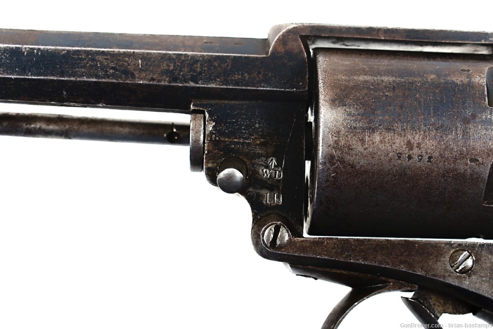 Adams Patent Military Model 1867 .450 Caliber Revolver – SN: 3545 (Antique)-img-17
