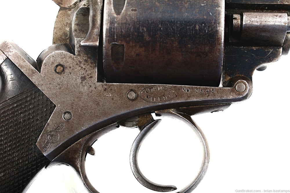 Adams Patent Military Model 1867 .450 Caliber Revolver – SN: 3545 (Antique)-img-22