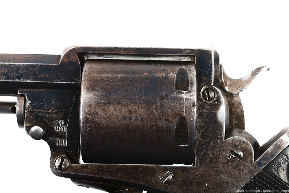 Adams Patent Military Model 1867 .450 Caliber Revolver – SN: 3545 (Antique)-img-16