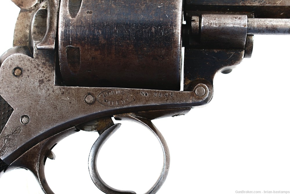 Adams Patent Military Model 1867 .450 Caliber Revolver – SN: 3545 (Antique)-img-23