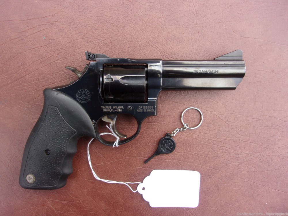 Taurus 66 .357 Mag 4" Revolver REALLY NICE 357 & .38 Spcl $1START-img-1