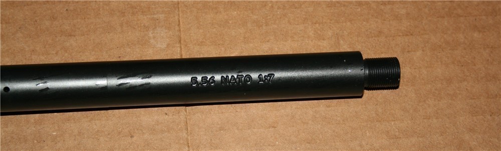 16" Nitride AR-15 Barrel 1/7 5.56x45 NEW AR Mid Length-img-1