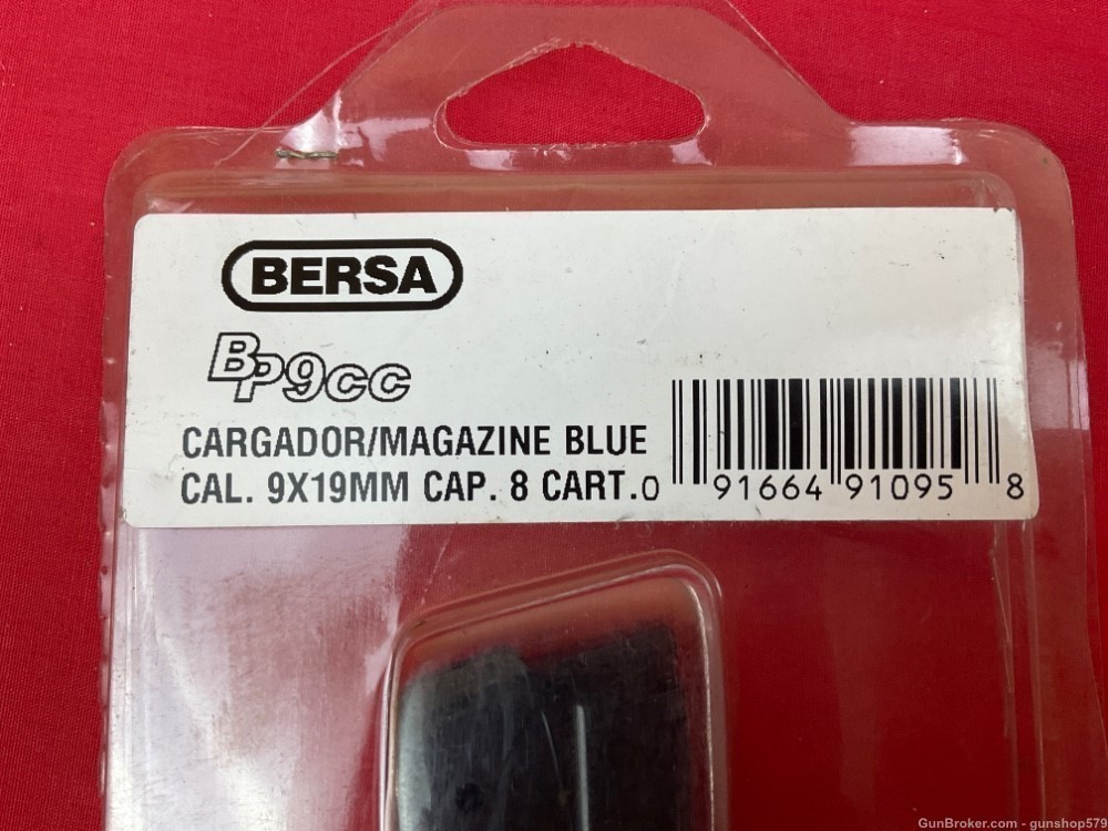 BERSA 9MM LUGER BP9CC COMPACT CARRY 8RD MAGAZINE -img-1