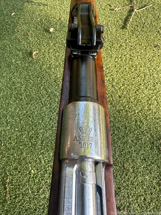 Gewehr 98 Amberg 1917 Mauser EWB Used with Bayonet -img-7