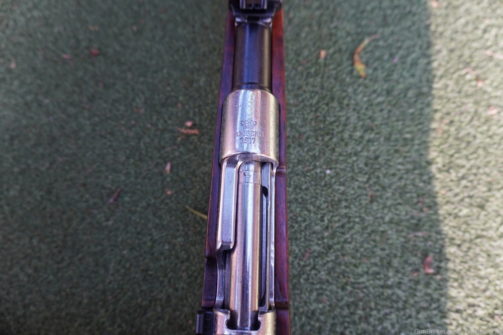 Gewehr 98 Amberg 1917 Mauser EWB Used with Bayonet -img-35