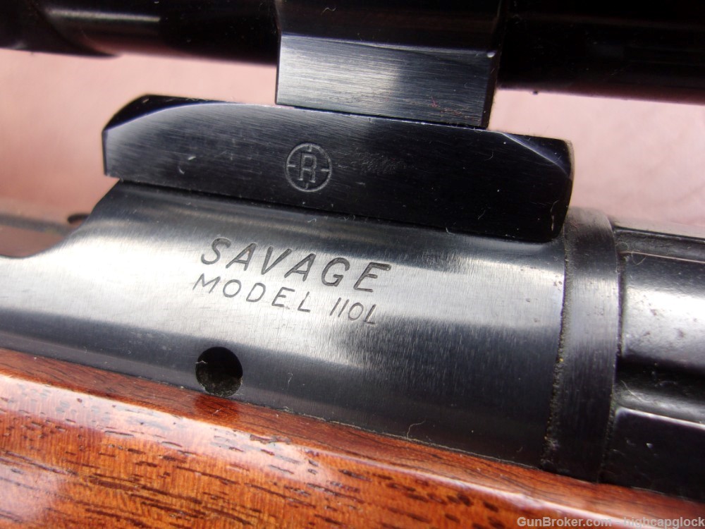 Savage 110 L LEFT HAND 30-06 Bolt Action Rifle & LEUPOLD GREAT WOOD $1START-img-12