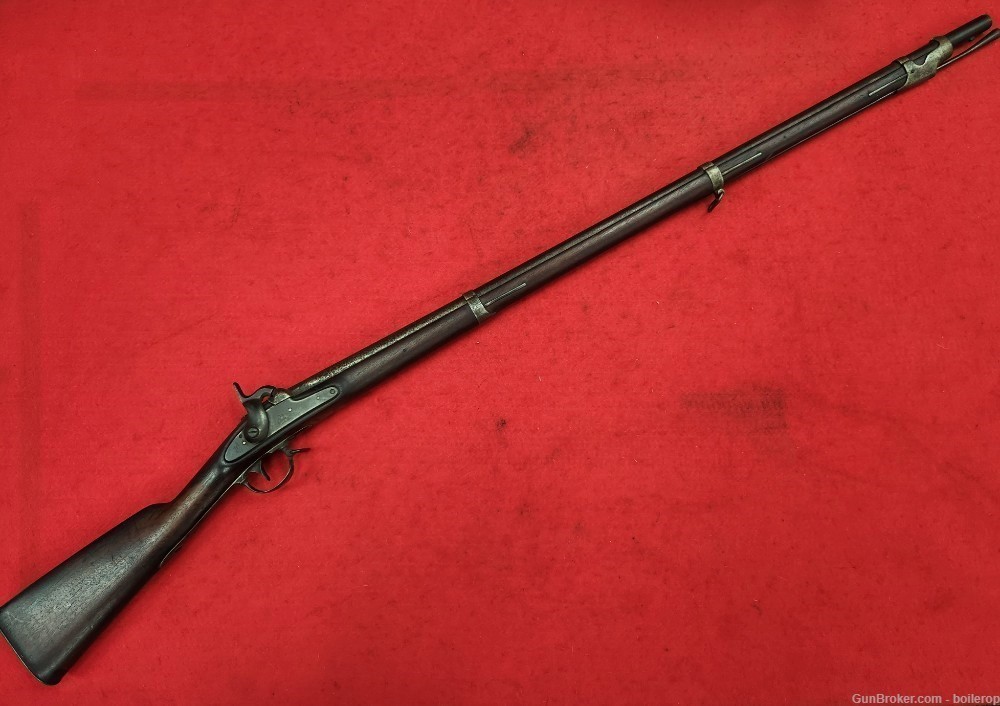 1848 Springfield model 1842 Musket, .69 Caliber, Black Powder-img-0