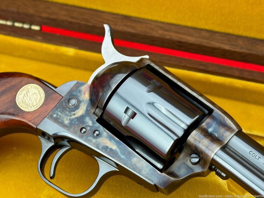 2ND GEN 1971 Colt SAA 7 1/2" Royal Blue 357 Magnum |*PRISTINE / UNFIRED*|-img-9