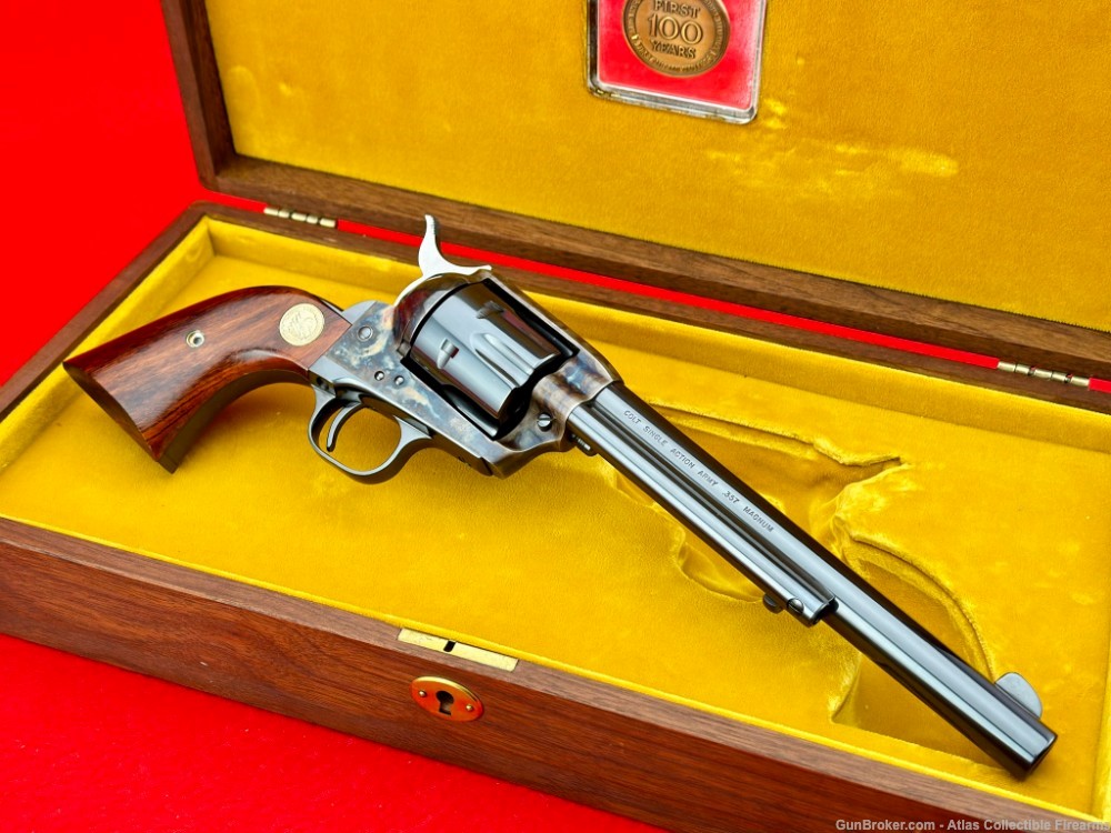 2ND GEN 1971 Colt SAA 7 1/2" Royal Blue 357 Magnum |*PRISTINE / UNFIRED*|-img-6