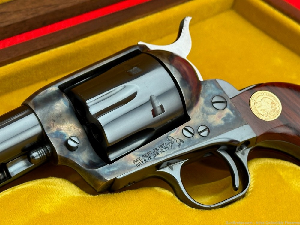 2ND GEN 1971 Colt SAA 7 1/2" Royal Blue 357 Magnum |*PRISTINE / UNFIRED*|-img-4