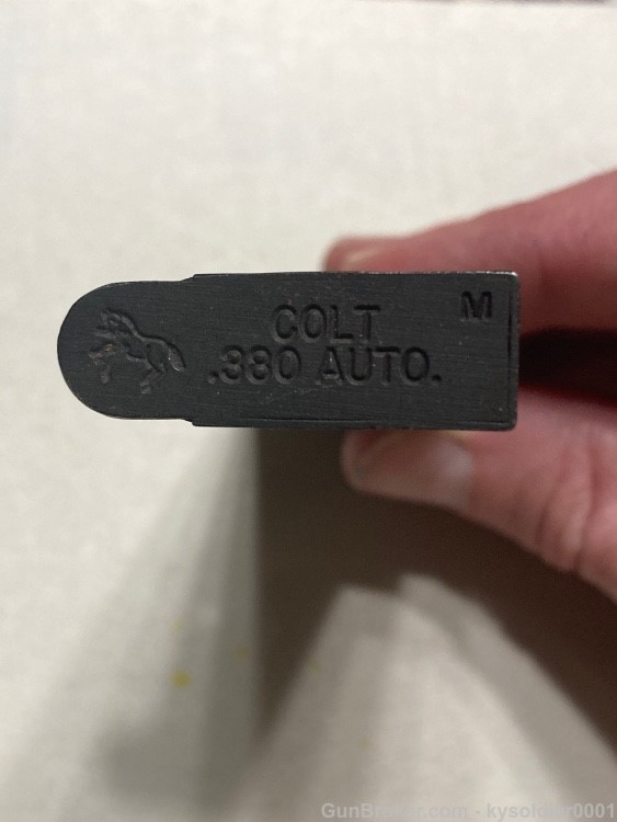 Colt Government & Mustang 380 Magazine (factory) excellent-img-4