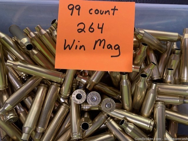 99 Count 264 Win Mag Brass-img-0