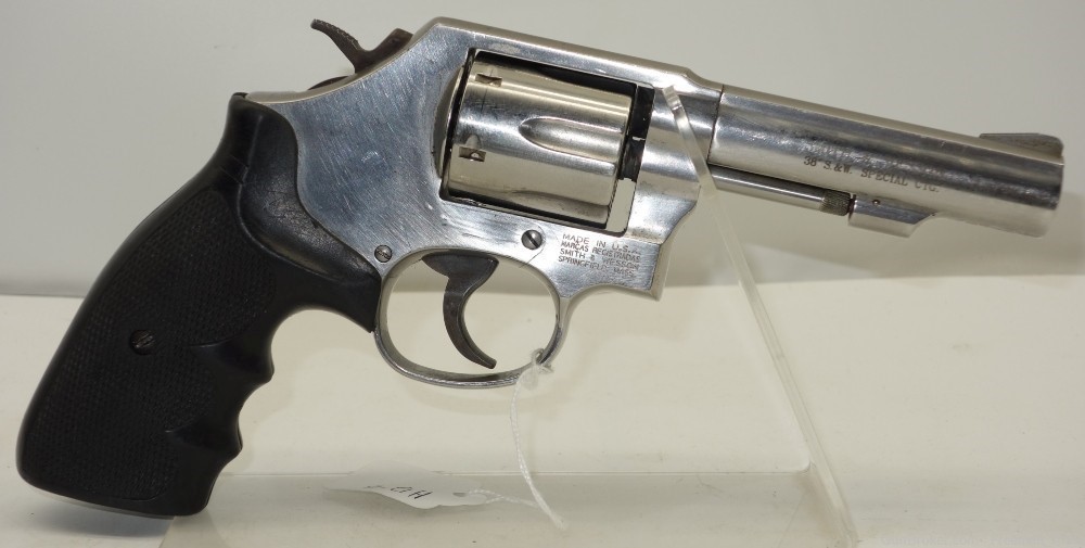 Smith & Wesson Model 64 Stainless Revolver-38 Special Caliber-img-4