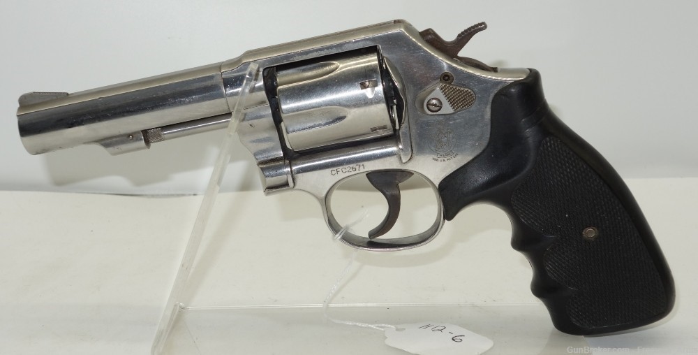 Smith & Wesson Model 64 Stainless Revolver-38 Special Caliber-img-1