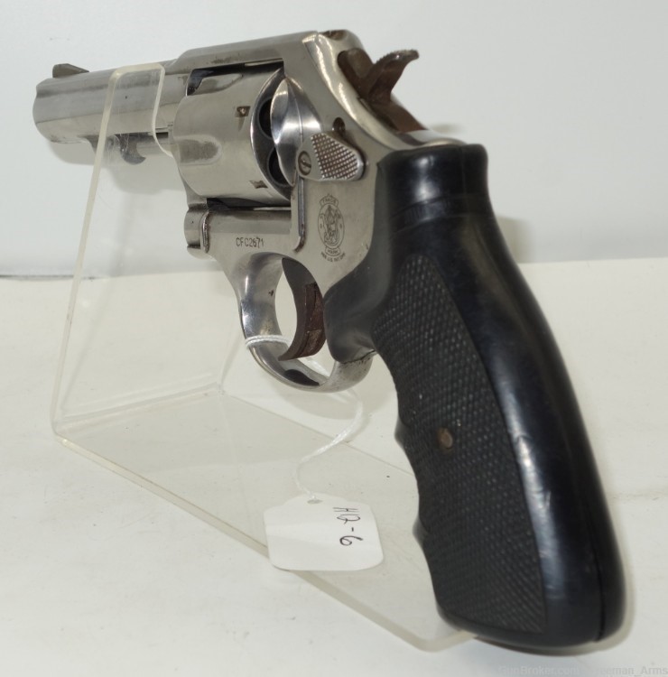 Smith & Wesson Model 64 Stainless Revolver-38 Special Caliber-img-2