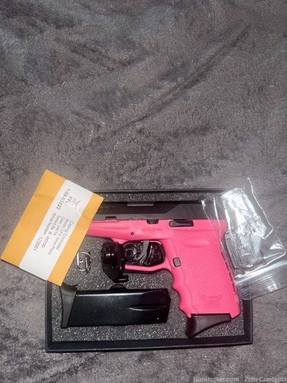 SCCY CPX-2 PINK Less than 250 Rounds Through It-img-0