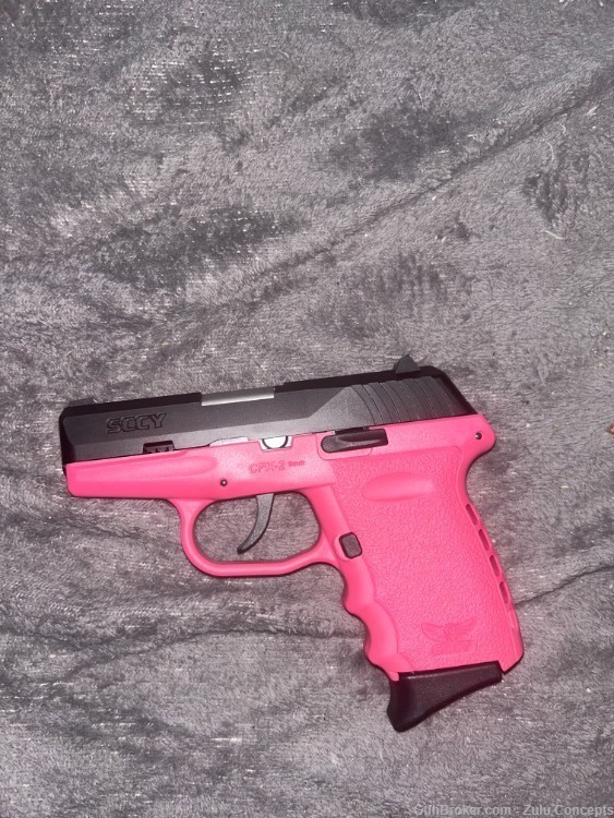 SCCY CPX-2 PINK Less than 250 Rounds Through It-img-1