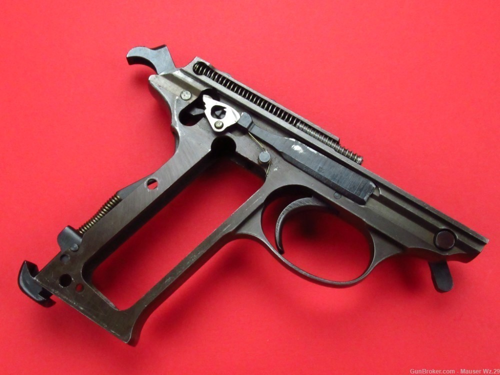 Rare 1942 WWII 1st Variant German Walther P38 pistol AC42 German 9mm Luger-img-103