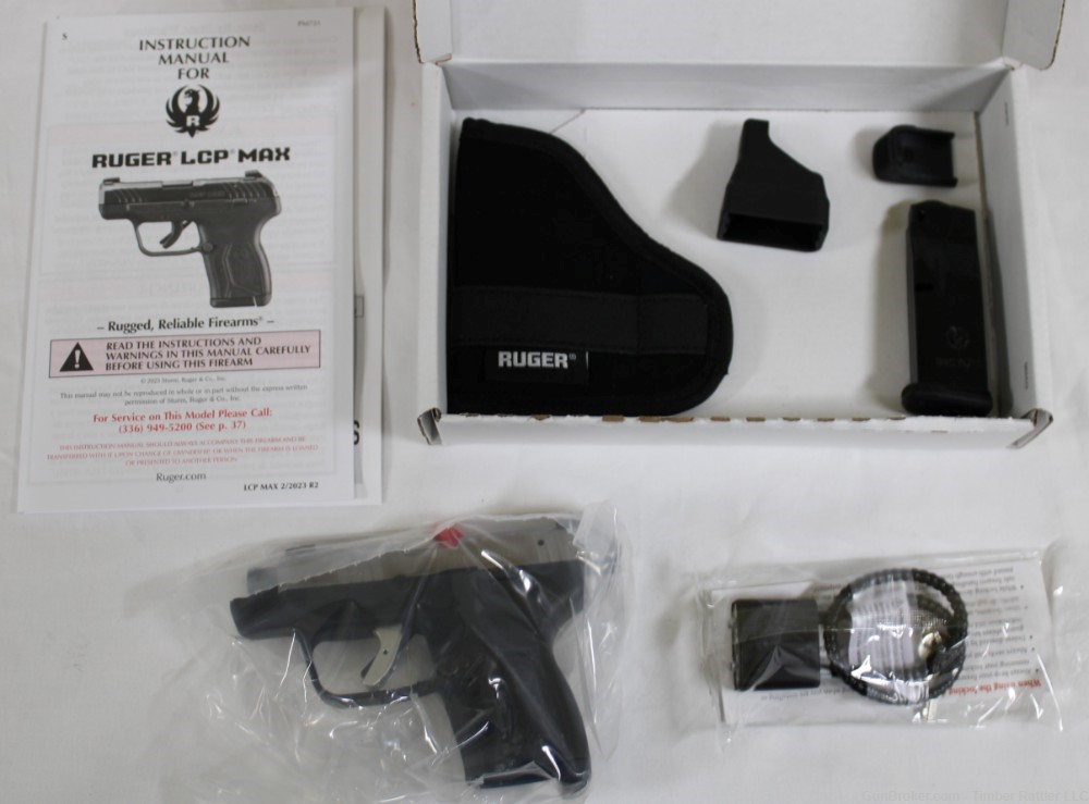 Ruger LCP MAX .380 ACP2.8" 10rd Pistol 75th Anniversary Edition-img-2