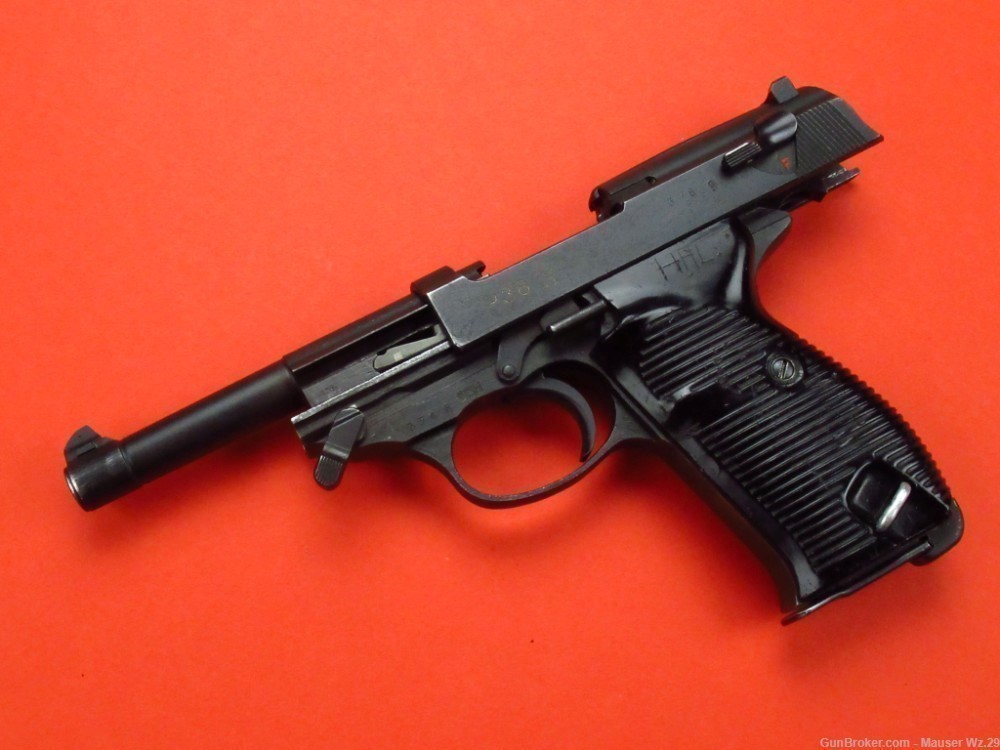 Rare 1945 Mauser SVW45 - FN AC43 Pistol WWII German 1944 P38 9mm Walther-img-59