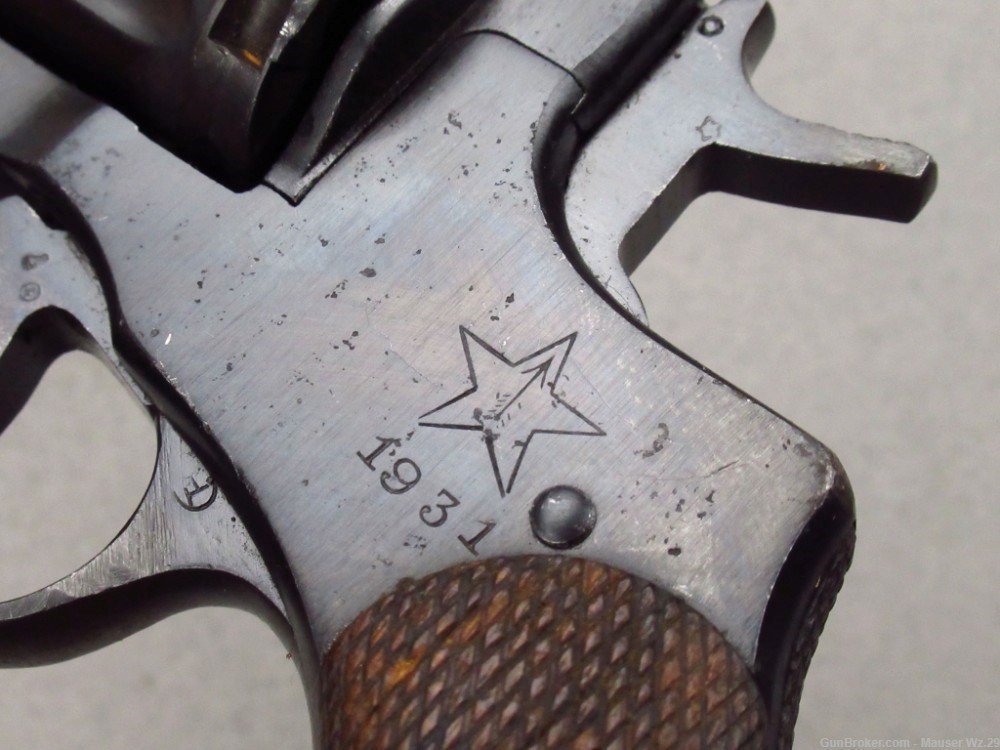 Nice pre WWII 1931 Russian Tula Nagant revolver M1895 - WW2 7.62mm mosin-img-11