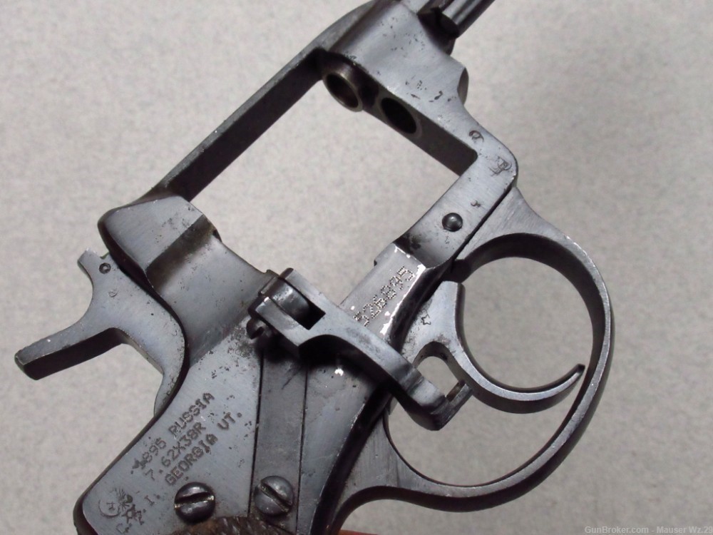 Nice pre WWII 1931 Russian Tula Nagant revolver M1895 - WW2 7.62mm mosin-img-40