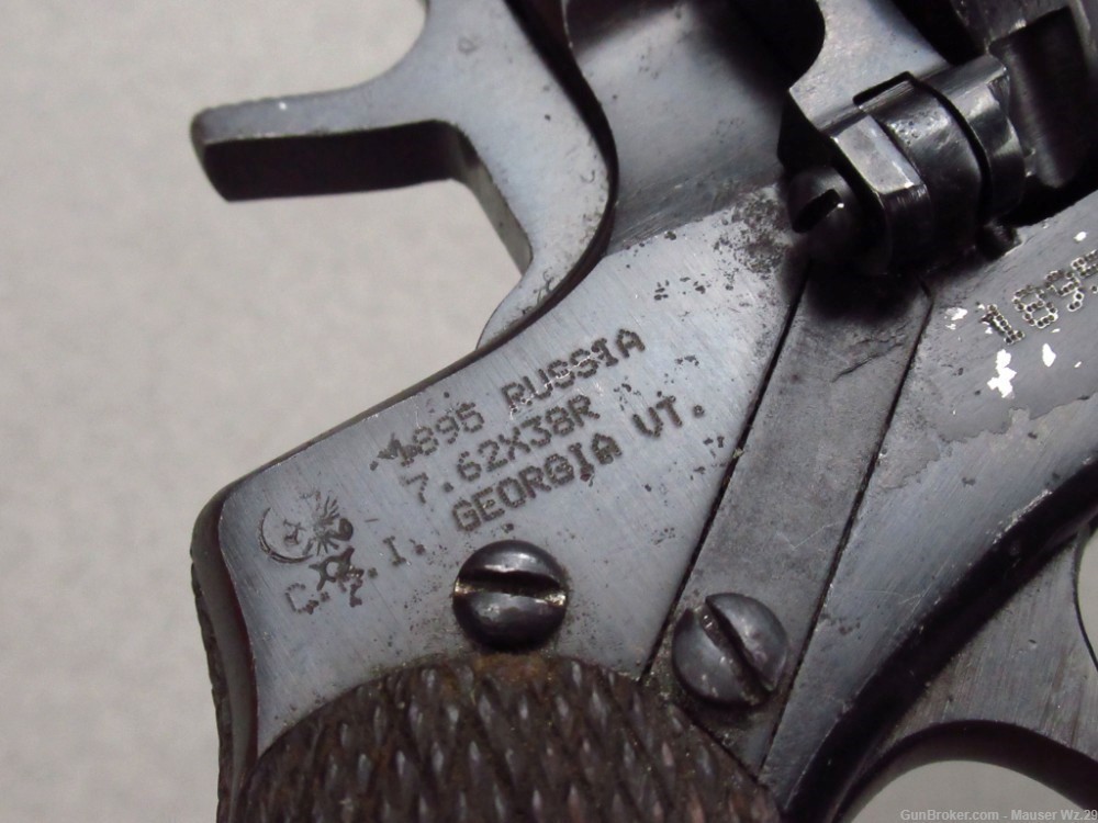 Nice pre WWII 1931 Russian Tula Nagant revolver M1895 - WW2 7.62mm mosin-img-28