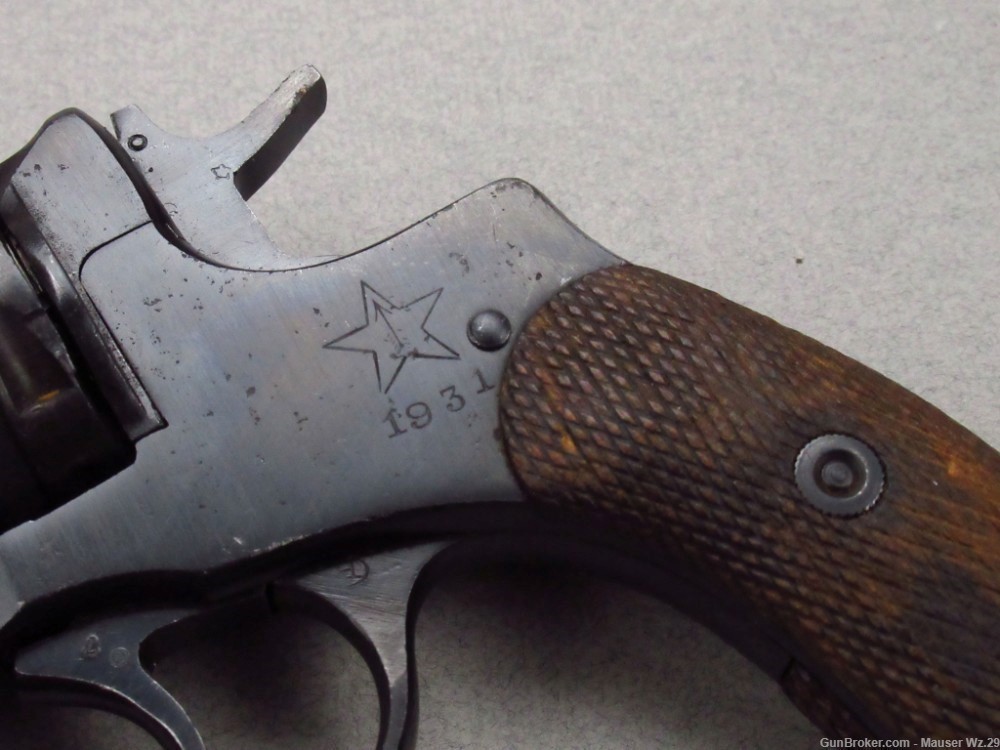 Nice pre WWII 1931 Russian Tula Nagant revolver M1895 - WW2 7.62mm mosin-img-4