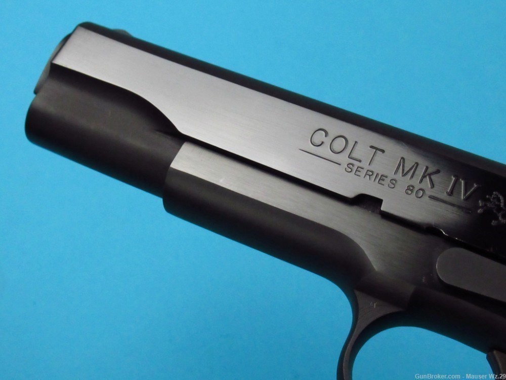Nice 1988 COLT 1911 Government Automatic. 45 ACP - 1911a1 army 45-img-13