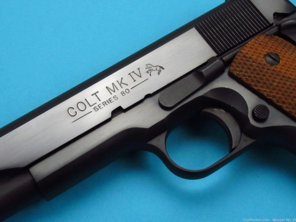 Nice 1988 COLT 1911 Government Automatic. 45 ACP - 1911a1 army 45-img-3