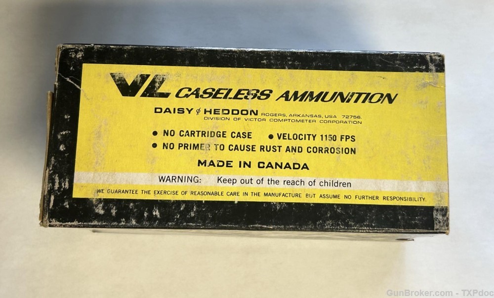Daisy Manufacturing Co-V/L Caseless Ammunition-22 LR-NOS-img-1