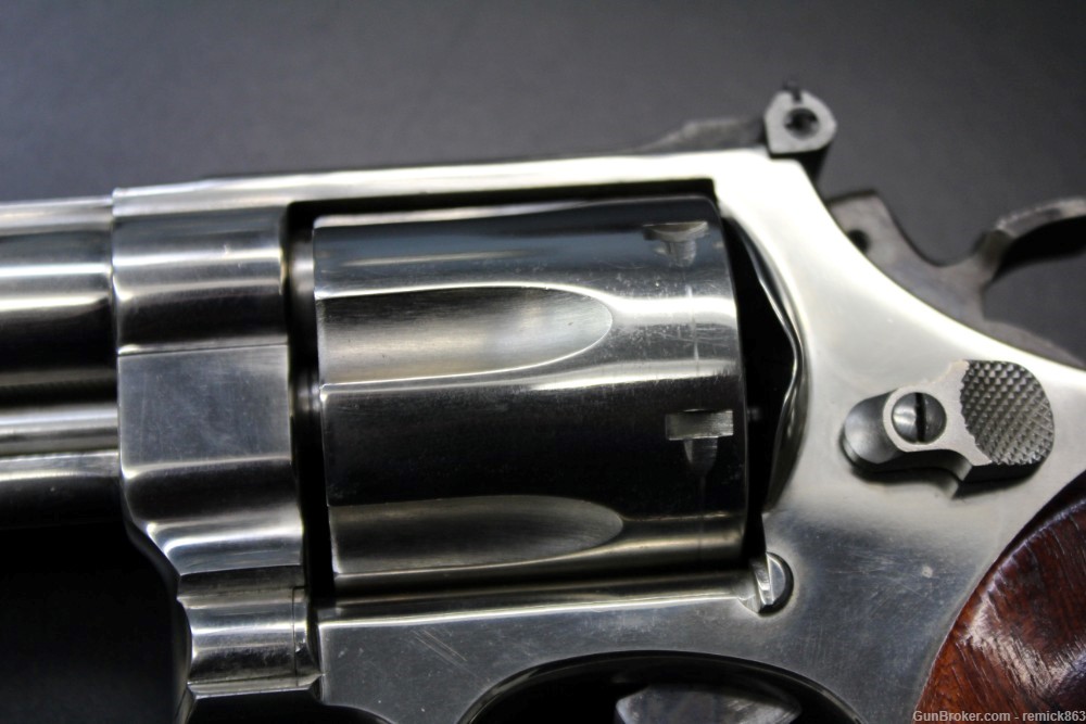 Smith Wesson Model 29-3 6” Nickel 44 Mag Spl DA/SA TH TT 1982 S&W – Nice!-img-5