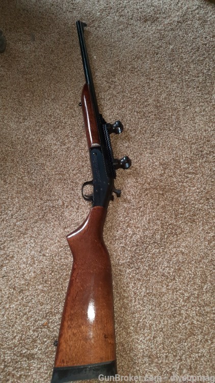 H&R Harrington Richardson handi-rifle single shot 22 hornet SB-2-img-9