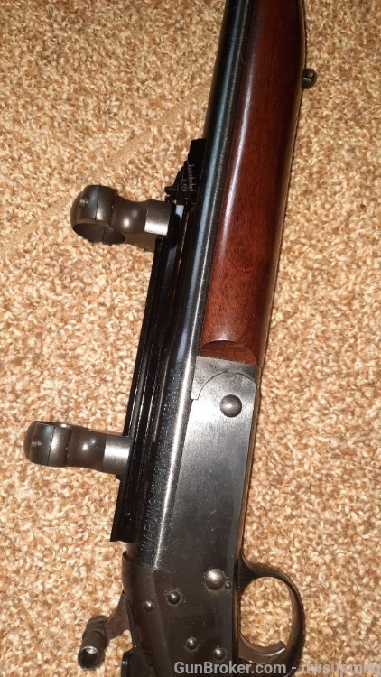 H&R Harrington Richardson handi-rifle single shot 22 hornet SB-2-img-1