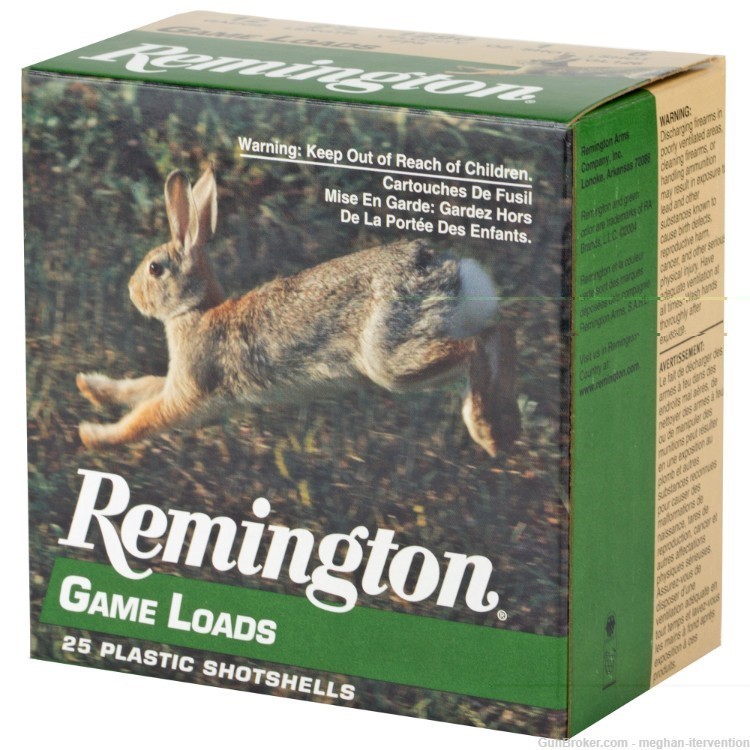 Remington Game Load 12 Gauge 2.75? #6 – 25 Rounds-img-2