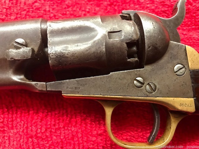 Colt Model 1862 5 1/2" Pocket Police Revolver-img-1