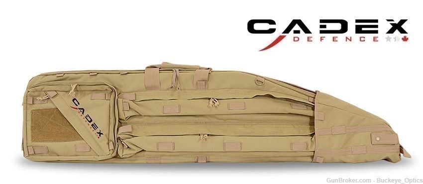 New Cadex Defence Sniper Drag Bag Tactical Rifle Case 62"-img-0
