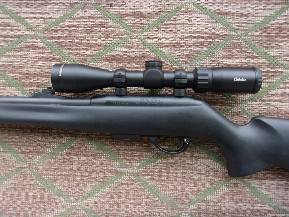 Remington 597 .22 MAG 20" Rifle w/ 3x9 Scope Made For A .22 Magnum $1START-img-8
