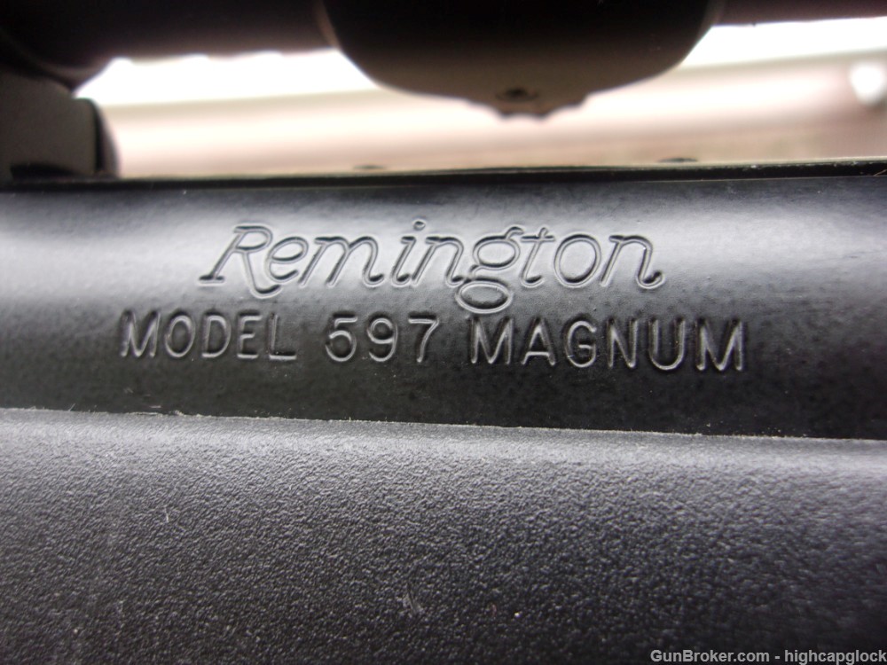 Remington 597 .22 MAG 20" Rifle w/ 3x9 Scope Made For A .22 Magnum $1START-img-10