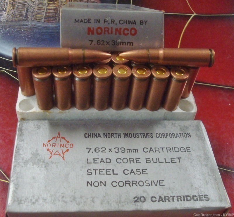 200 NORINCO 762x39 FMJ 122 grain Factory NEW CHINA ammo BANNED-img-4