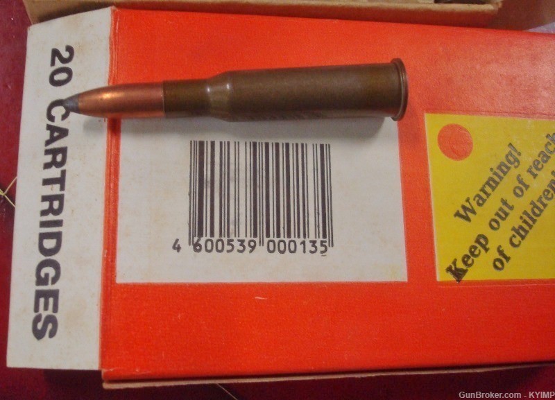 100 Brown Bear 7.62x54R SP 204 grain NEW Russian SOFT POINT ammo BANNED-img-4
