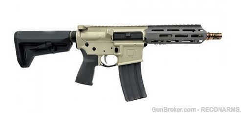 Q LLC SUGAR WEASEL SBR Rifle 300BLK 7"Bbl FDE 30rd  SW-300BLK-7IN-SBR-img-0