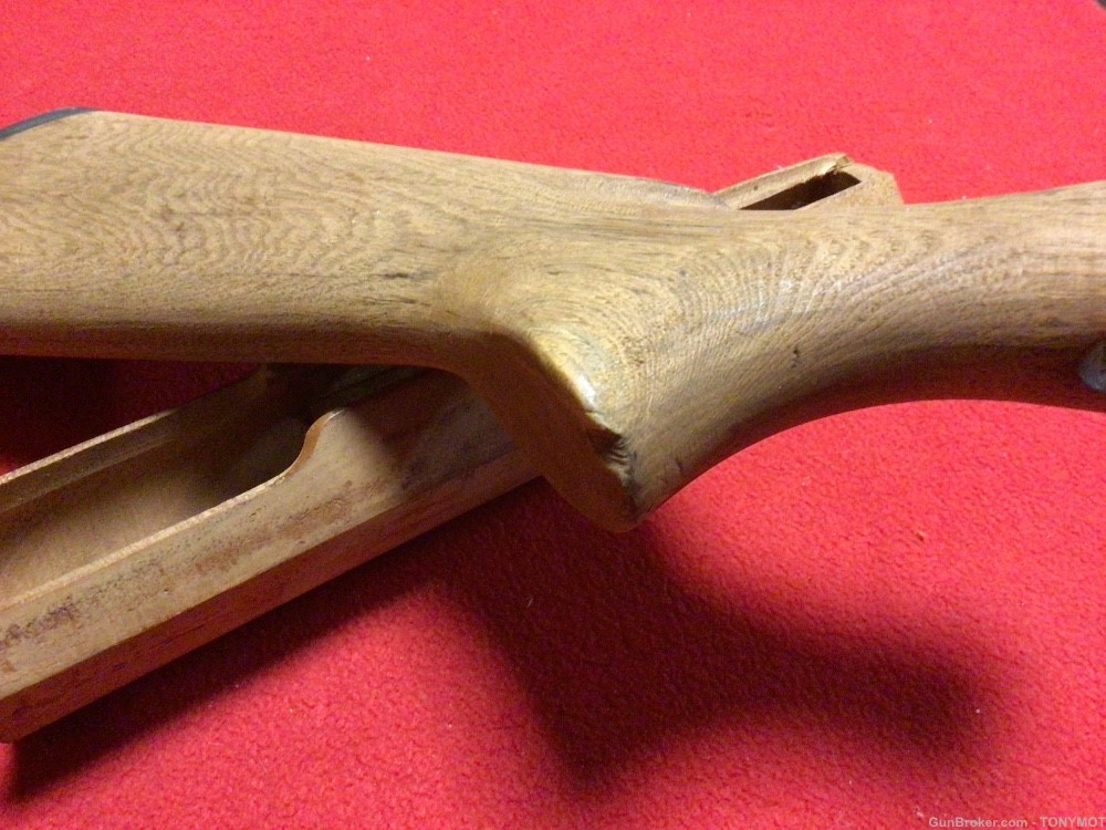 Winchester  model 12 stock and forearm -img-4