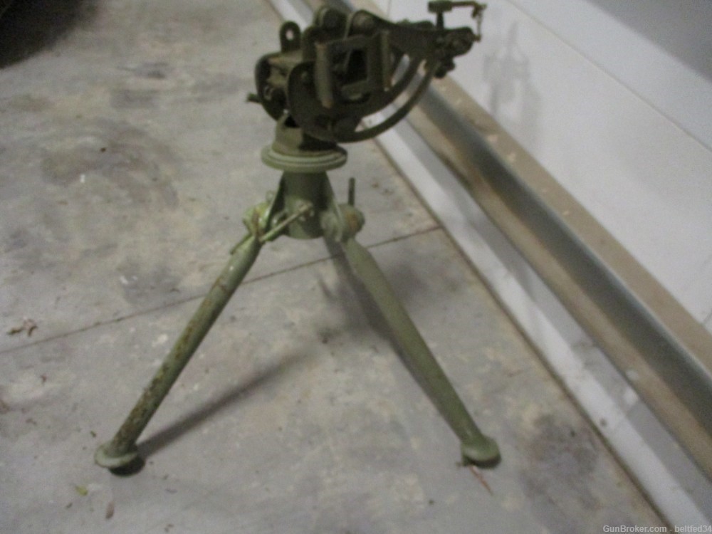 1917 Browning Water Cooled Machine Gun Tripod and Cradle-img-2