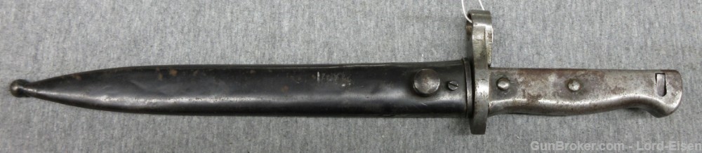 Turkish Modified Ersatz WWI German Mauser Bayonet Modified for M1 Garand -img-1