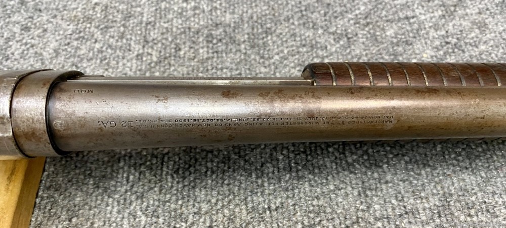 Winchester Model 1897 Shotgun Made in 1910 12 Gauge 30 inch Mod Choke-img-10
