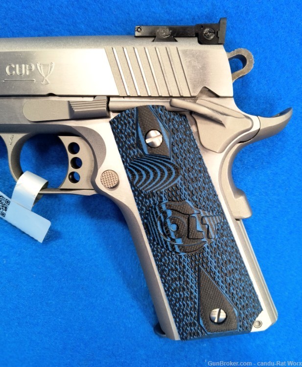 Colt 1911 Gold Cup Stainless Steel Series 70 .45ACP-img-3
